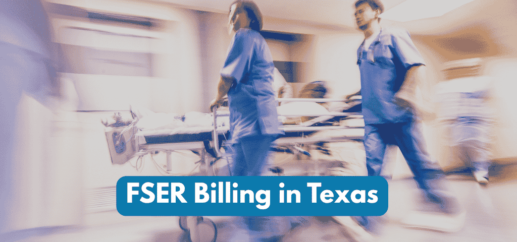 Emergency room staff rushing a patient — freestanding emergency room billing in Texas compliance and revenue guide