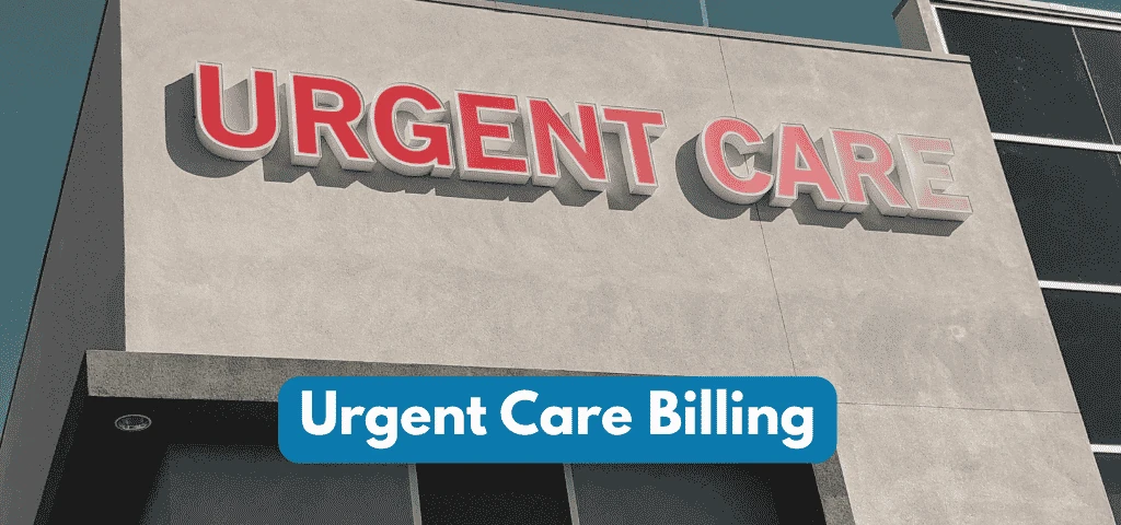 Urgent care center exterior — urgent care billing in Texas CPT codes POS modifiers and payer rules guide